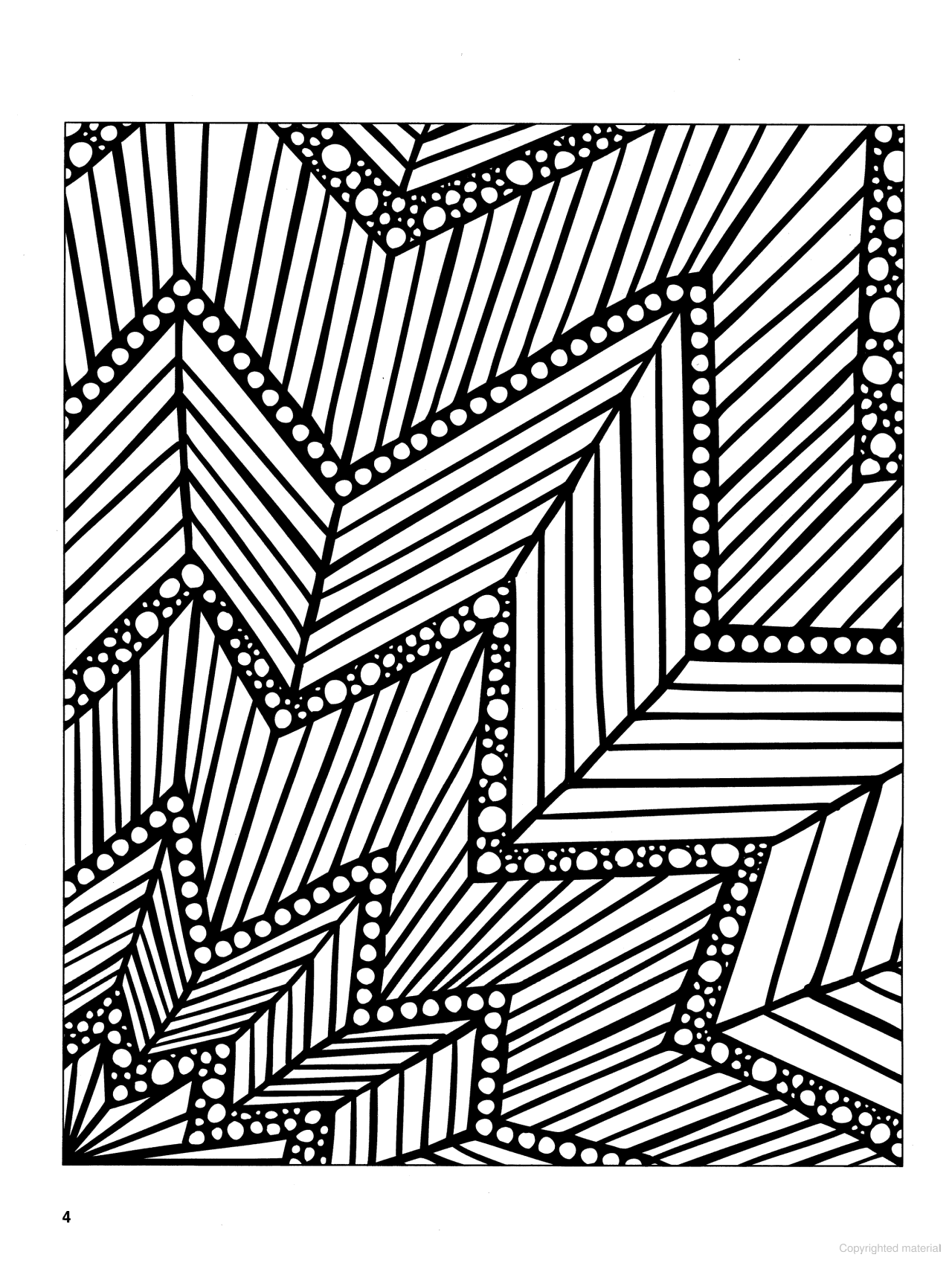 DVR Magnificent Mosaics Coloring Book