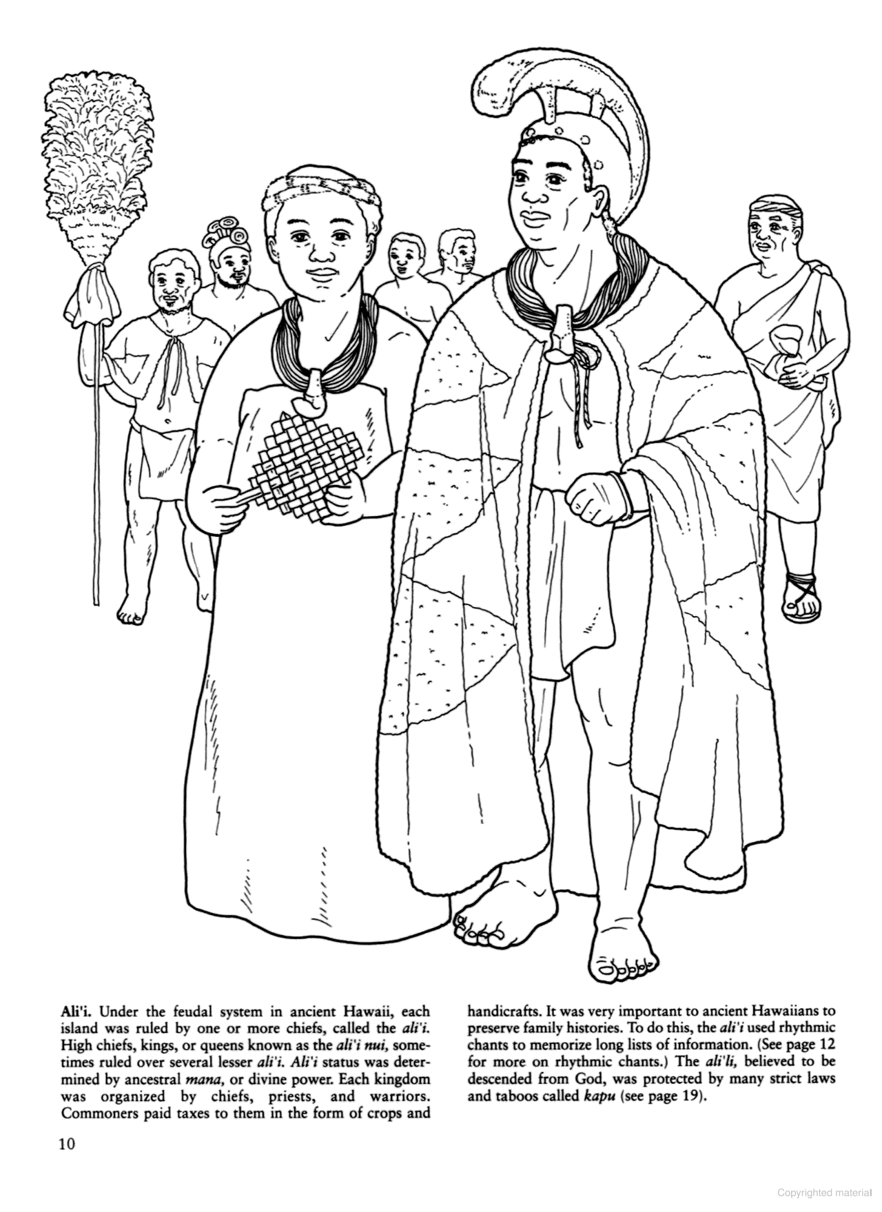 DVR Story of Hawaii Coloring Book