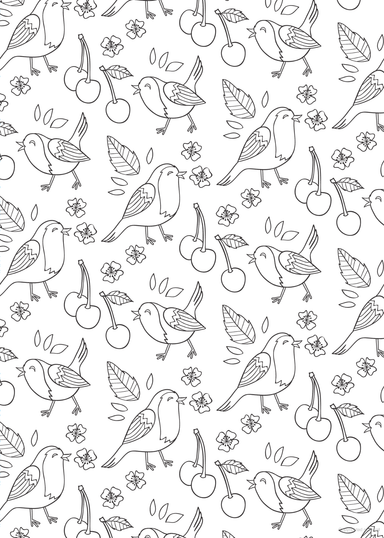 DVR Nature - Bliss Coloring Book