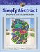 DVR Creative Haven® Stained Glass Coloring Book: Simply Abstract