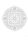 DVR Creative Haven® Coloring Book: Art Nouveau Mandalas