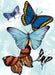 DVR Butterfly Blank Notebook