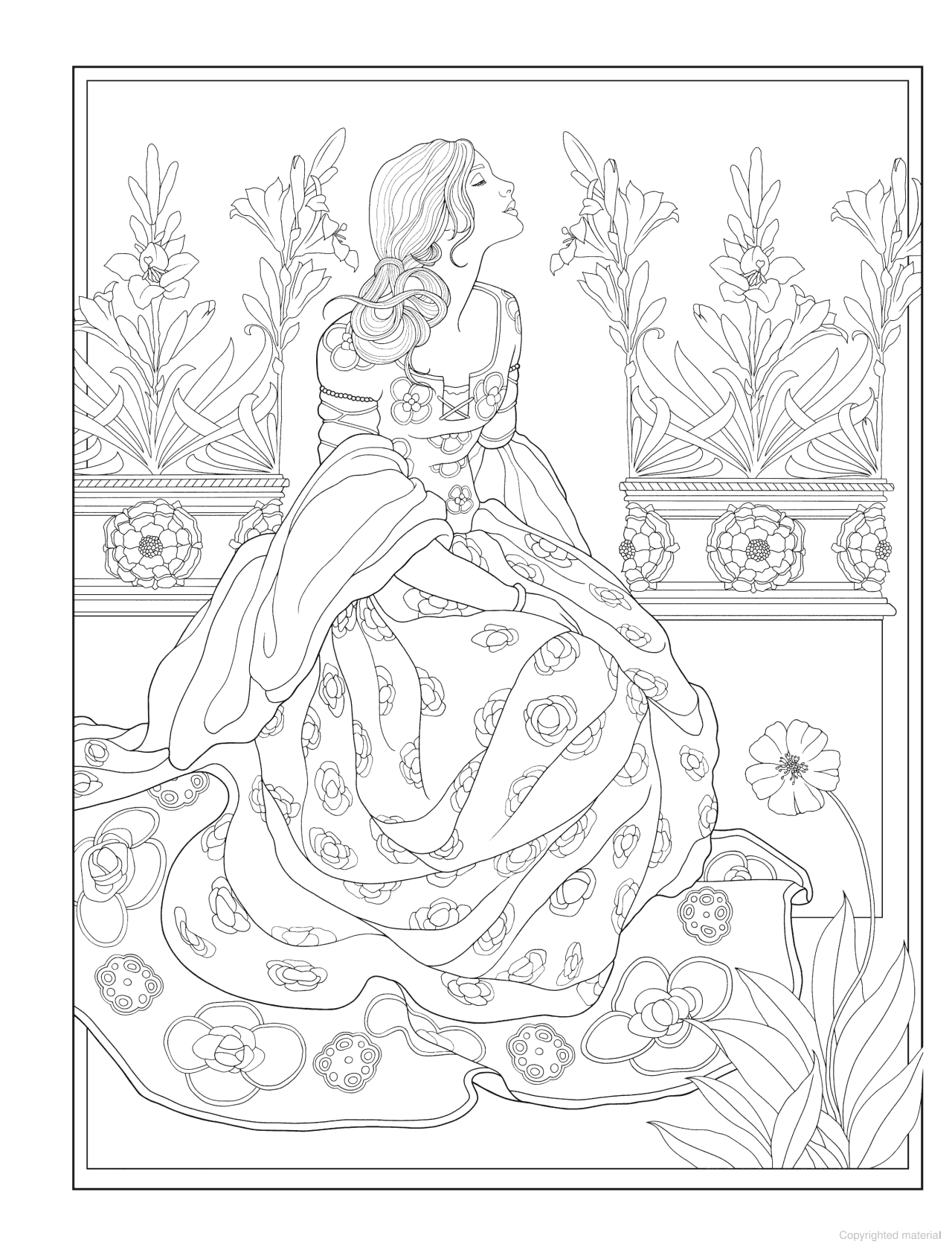 DVR Creative Haven® Coloring Book: Wondrous Women