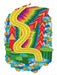 DVR Creative Haven® Stained Glass Coloring Book: Simply Abstract