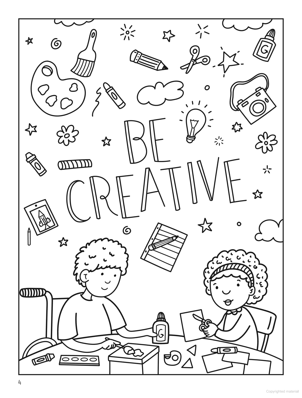DVR Be Your Own Kind of Awesome Coloring Book