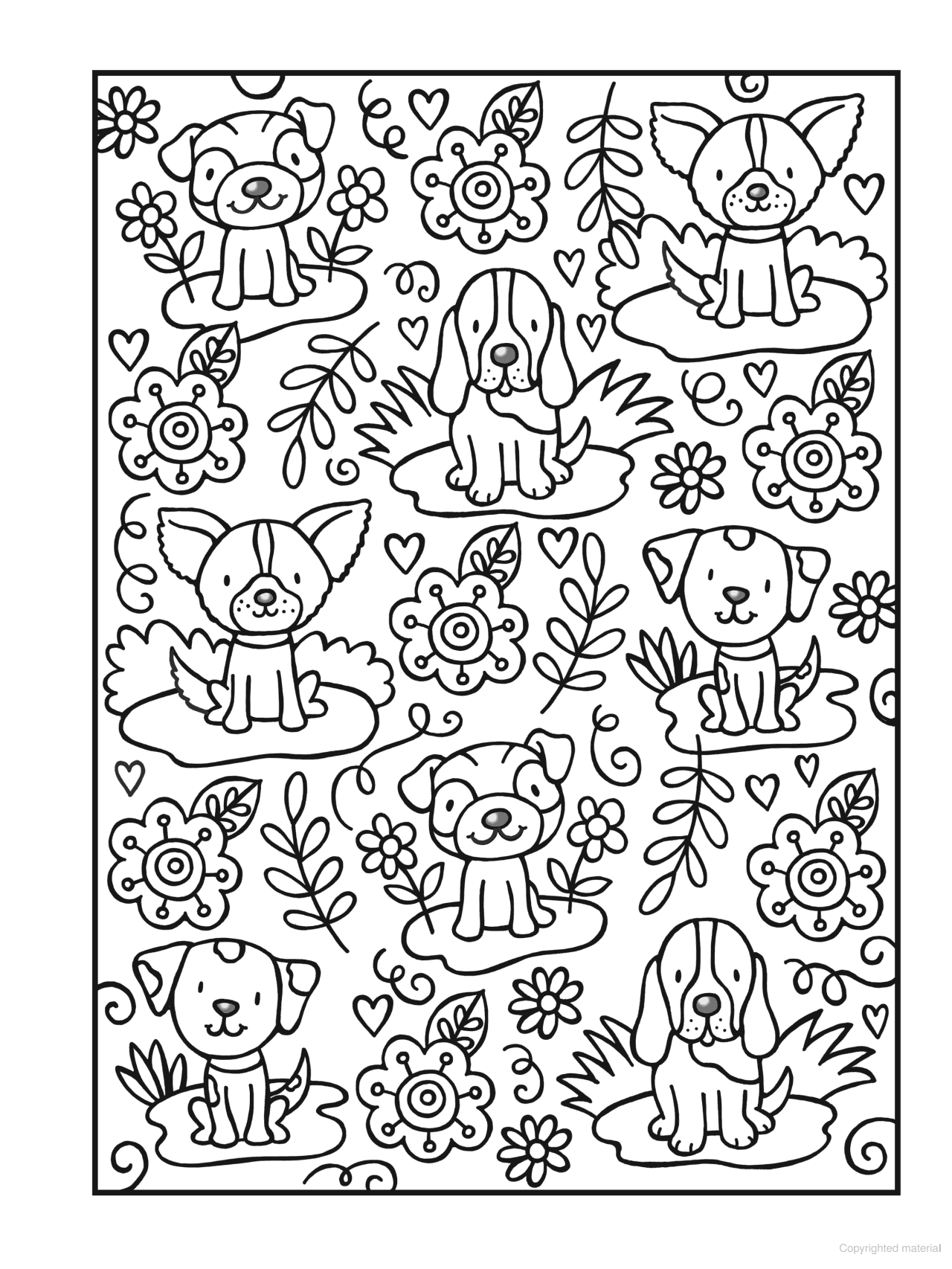 DVR Spark Coloring Book: Puppy Love