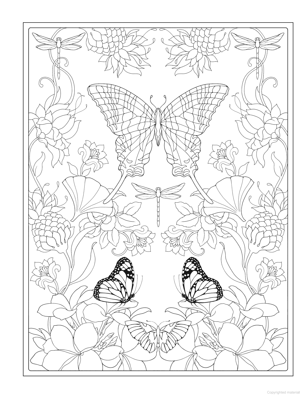 Creative Haven® Coloring Book: Joys of Nature