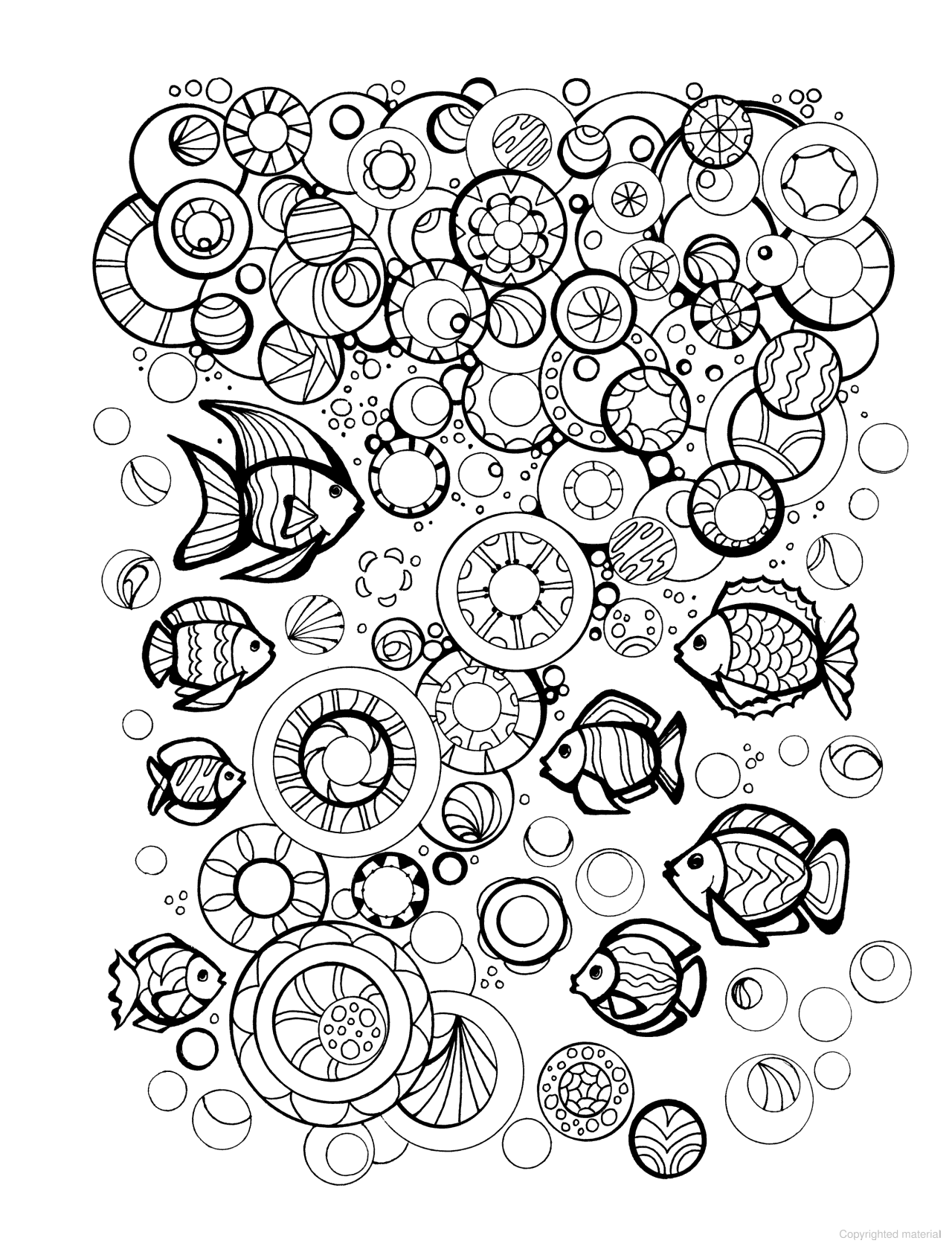 Creative Haven® Coloring Book Deluxe Edition: Magical SeaScapes