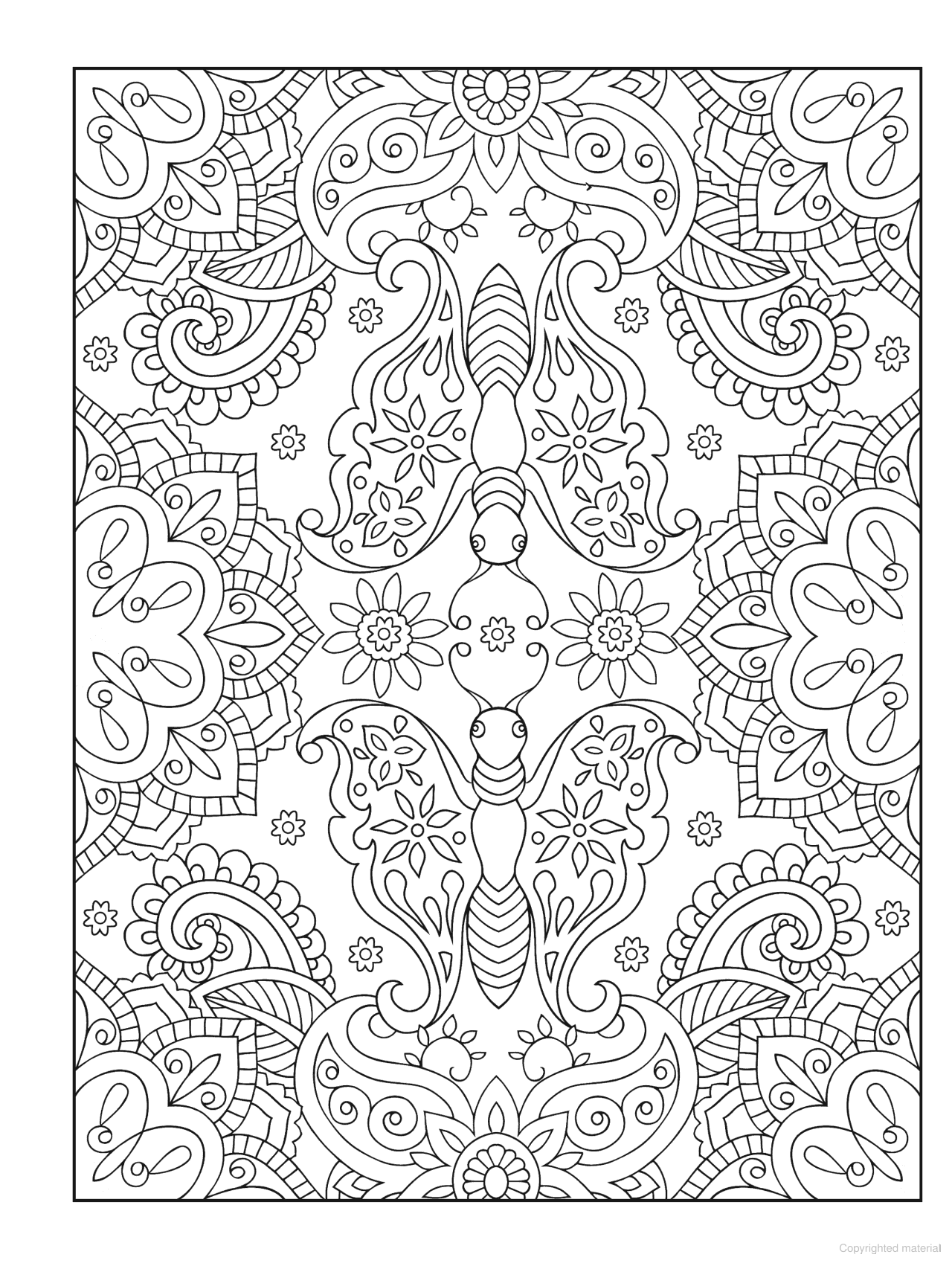 DVR Creative Haven® Coloring Book: Mehndi Designs