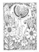 DVR Creative Haven® Coloring Book: Belles and Blossoms