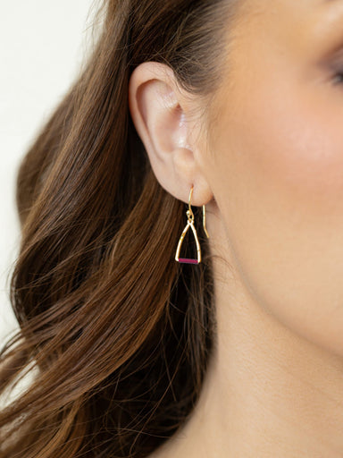 Holly Yashi Cordoba Earrings - Red