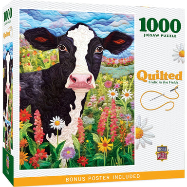 Quilted Frolic In The Field 1000 Piece Puzzle