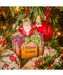 I Believe in Wine Santa on Wine Barrel Ornament