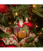 I Believe in Wine Santa on Wine Barrel Ornament