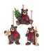 Lodge Brown Bear Ornament (Single) - Random Style