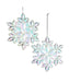 Iridescent Snowflake Ornament (Single) - Random Style