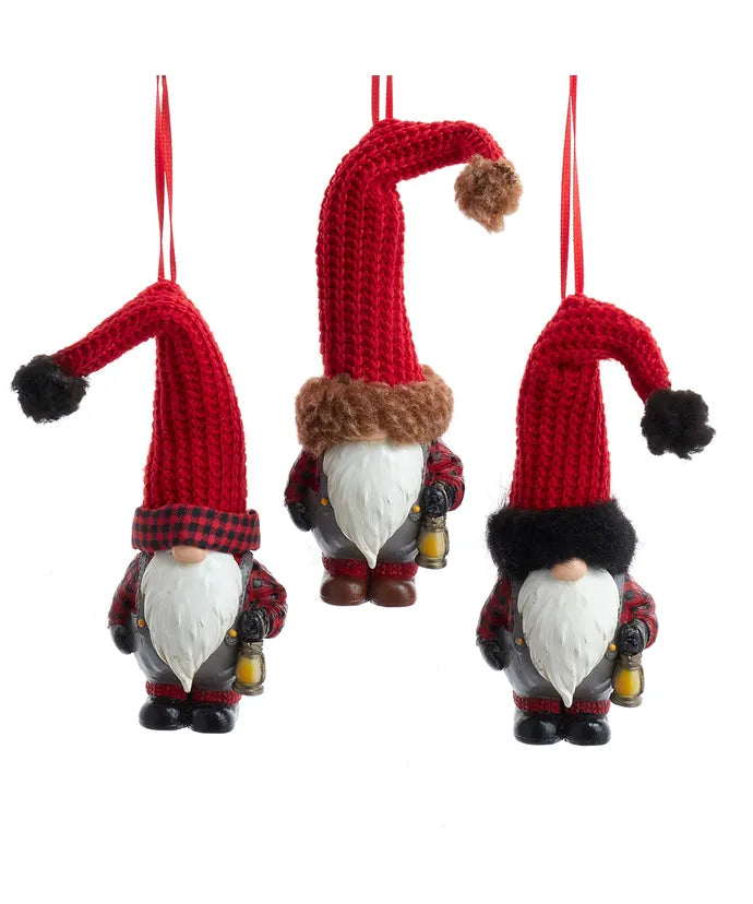 Resin Gnome Ornament (Single) - Random Style