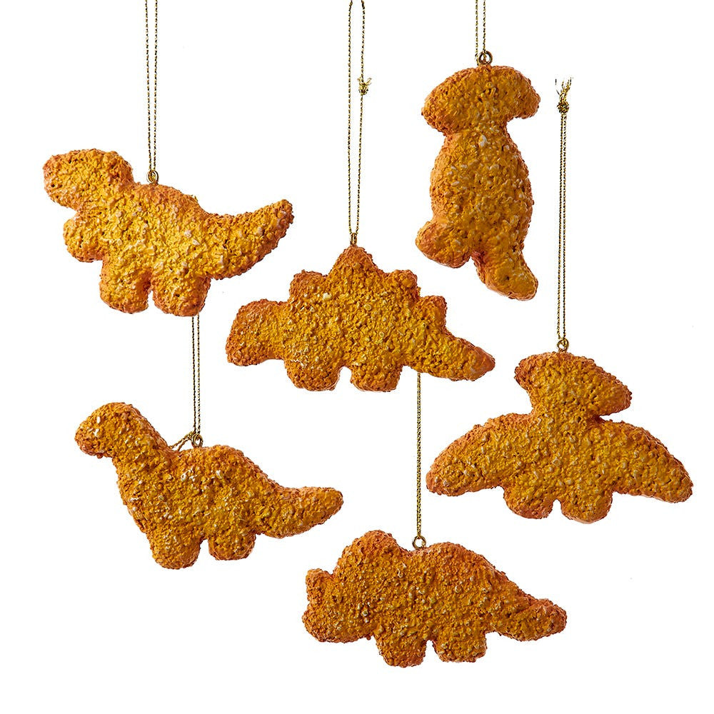 Dinosaur Chicken Nugget Ornament (Single) - Random Style