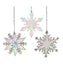 Opalescent Snowflake Ornament (Single) - Random Style