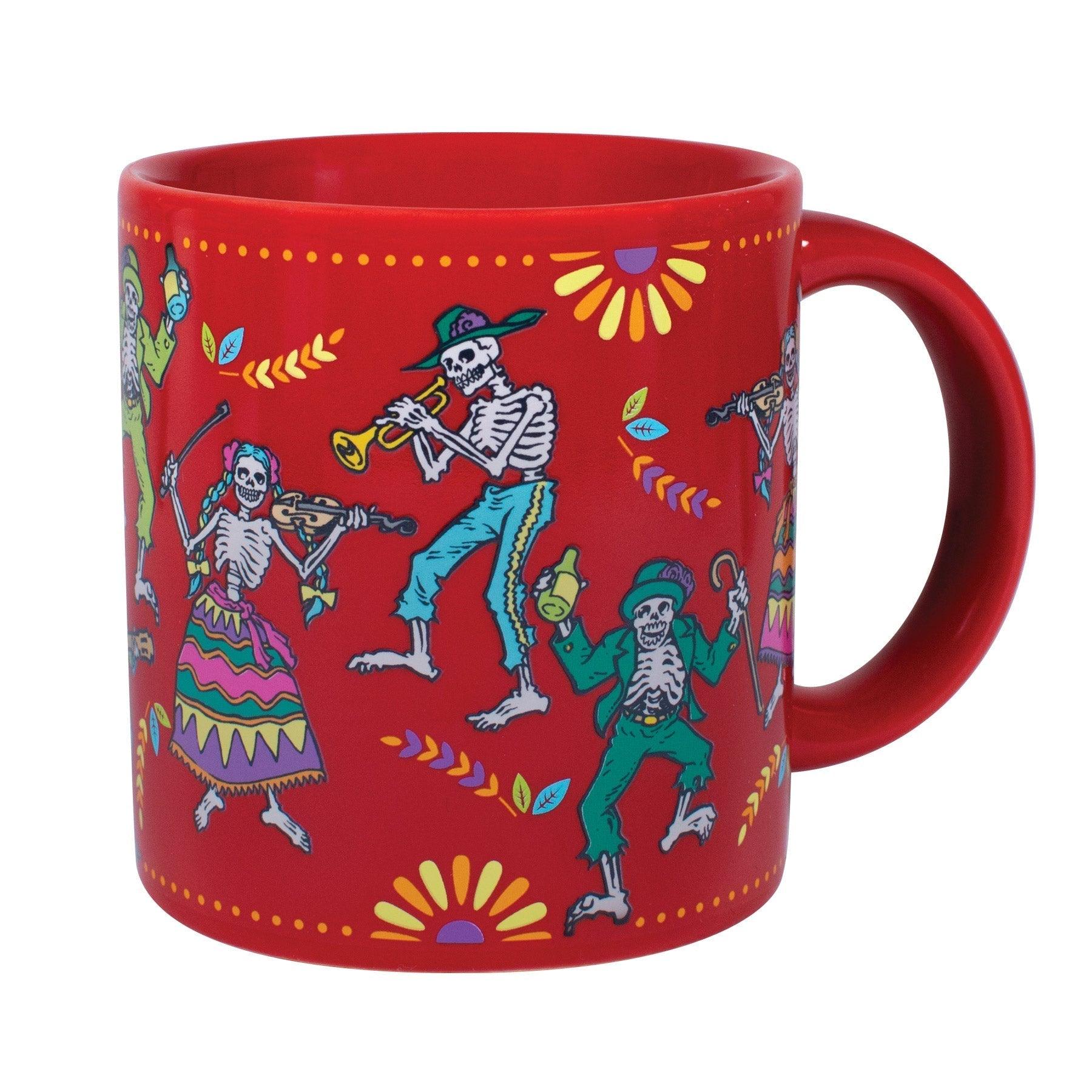 Day of the Dead Color Transforming Mug