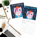 GRPH ArtsyPets 2027 Wall Calendar