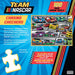 Team NASCAR Chasing Checkers 100 Piece Puzzle