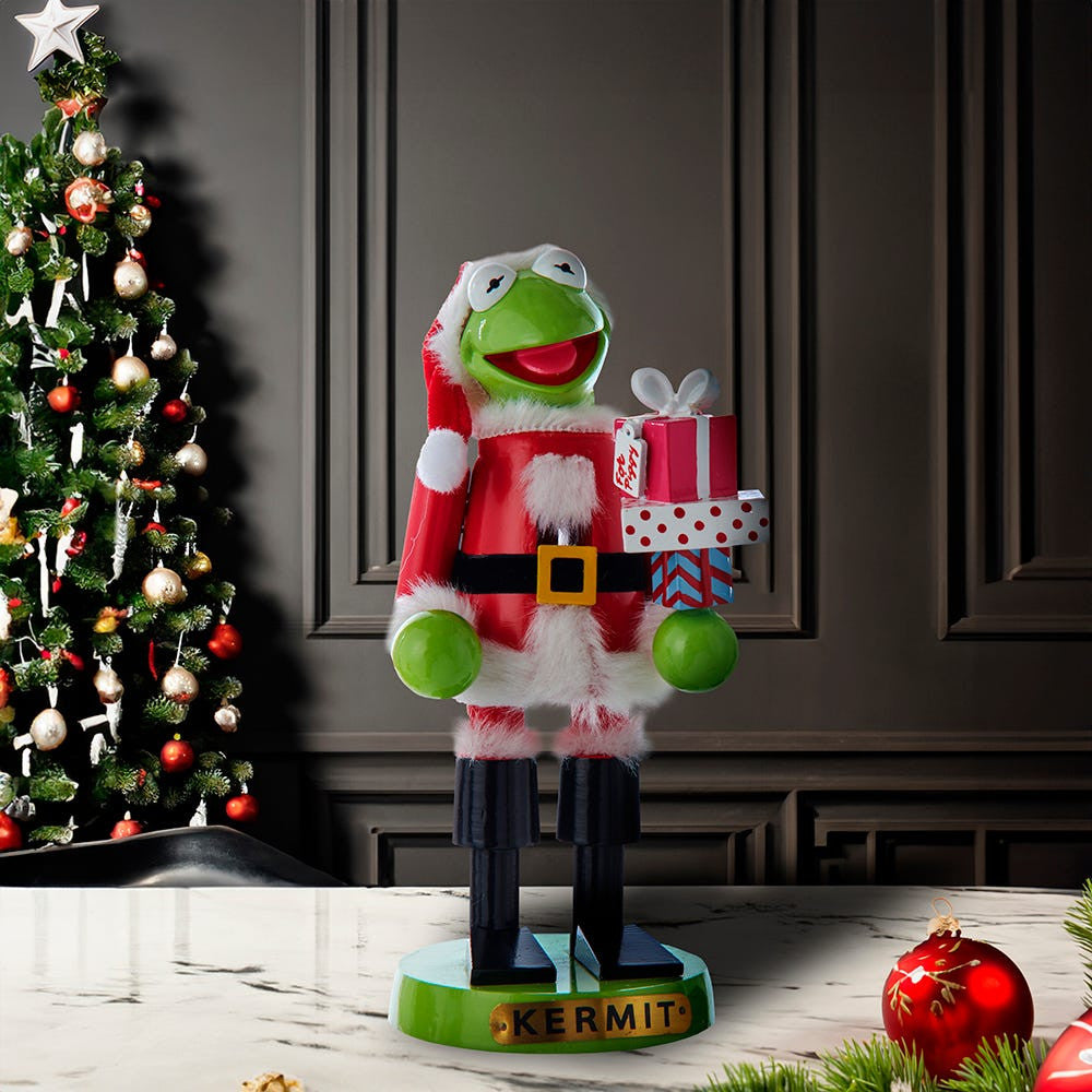 Disney Kermit The Frog 10" Nutcracker
