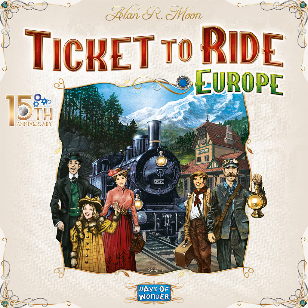 Ticket to Ride Europe 15th Anniversary Edition    