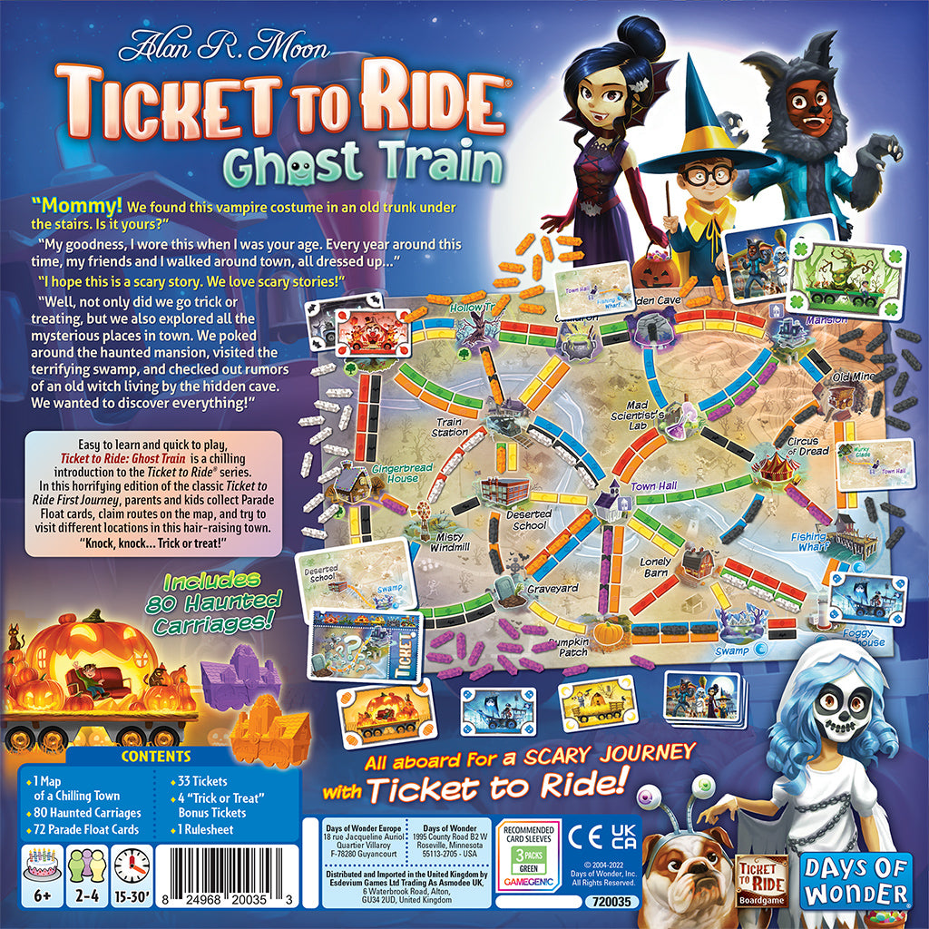 Ticket to Ride Ghost Train    