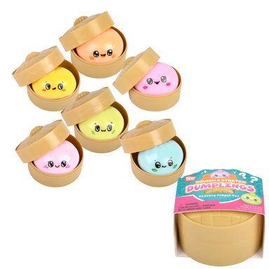 Squish And Stretch Surprise Mini Dumpling (Single) - Random Color