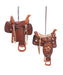 Western Saddle Ornament (Single) - Random Style