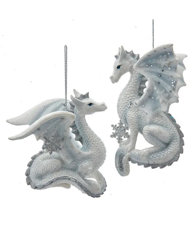 Snow Dragon Ornament (Single) - Random Style