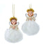 German Style Fluffy Angel Ornament (Single) - Random Style