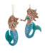 Undersea Blue & Green Mermaid Ornament (Single) - Random Style