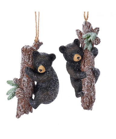 Black Bear Climbing Ornament (Single) - Random Style