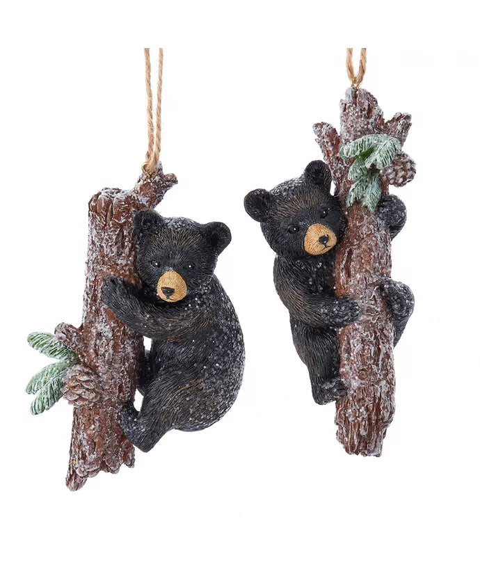 Black Bear Climbing Ornament (Single) - Random Style
