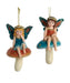 Fairy Sitting on Mushroom Ornament (Single) - Random Style