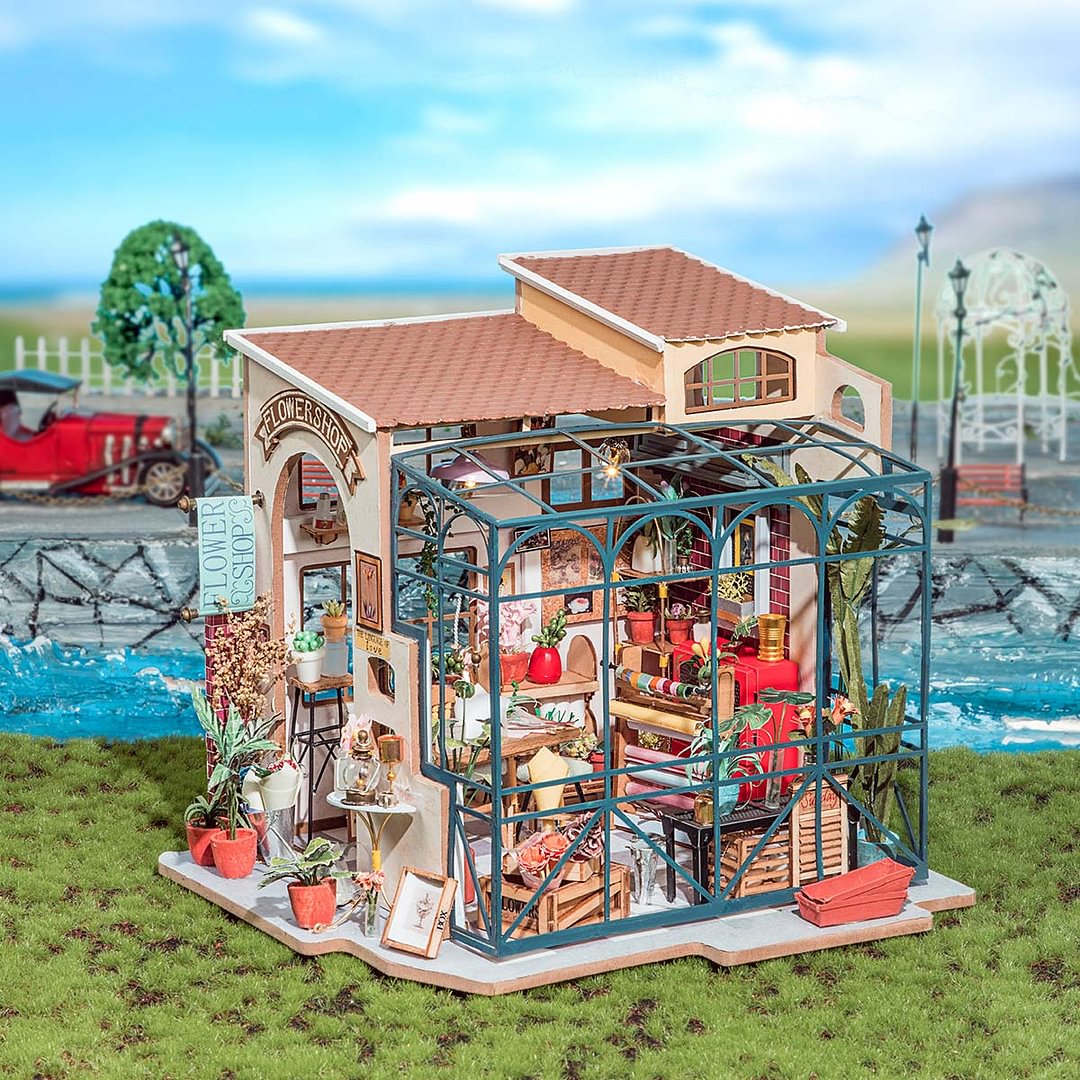 Robotime Rolife Emily's Flower Shop    