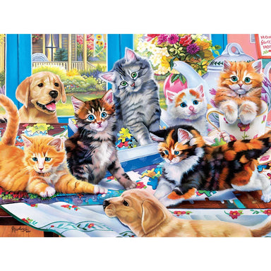 Puzzling Gone Wild 400 Piece Family Time Puzzle