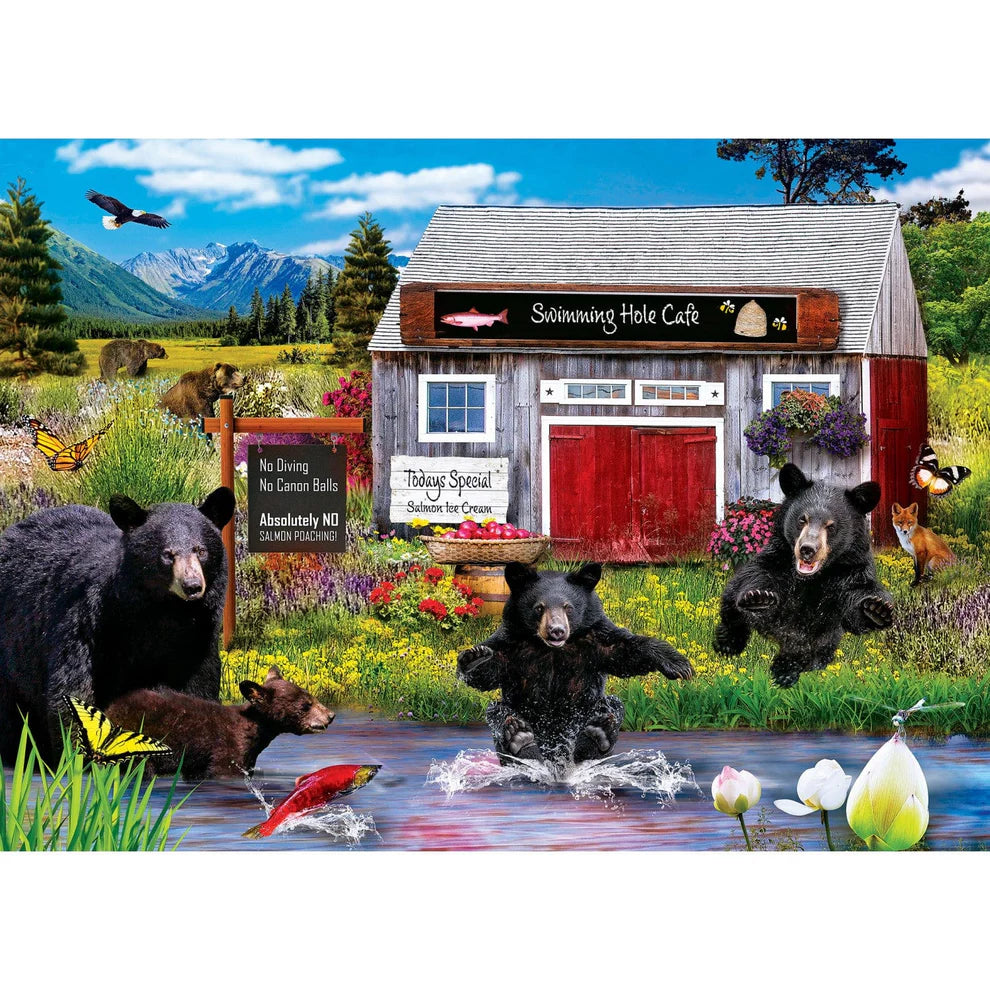 Swimming Hole 1000 Piece Wild & Whimsical Puzzle