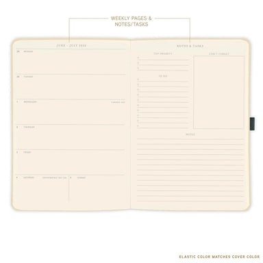 Apollo Collection 8"x10" Grey 2027 Engagement Calendar