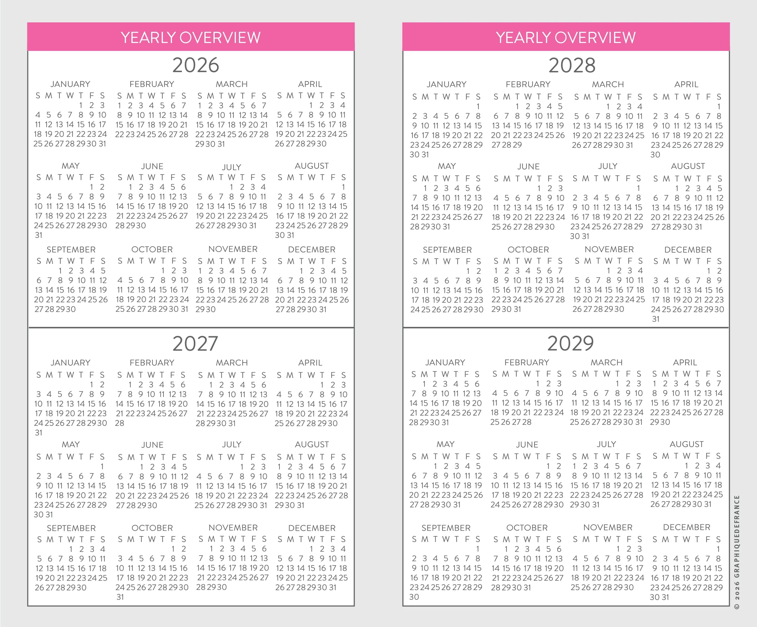GRPH Peanuts: Happiness Is... 2027-2028 Two-Year Pocket Planner
