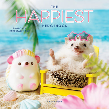 The Happiest Hedgehogs 2027 Mini Wall Calendar