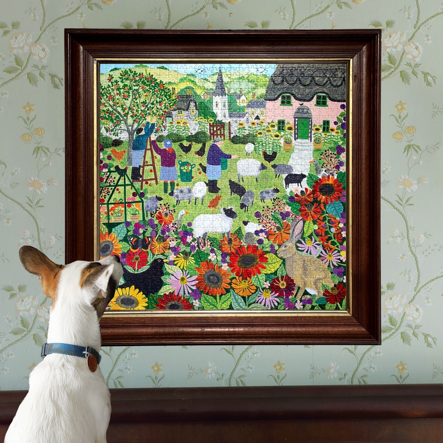 eeBoo Village Orchard 1000 Piece Puzzle