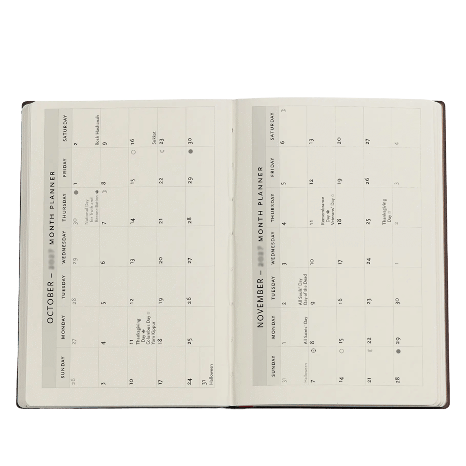 PRB 12 Month 2027 Planner Mini - Bindweed Fairy