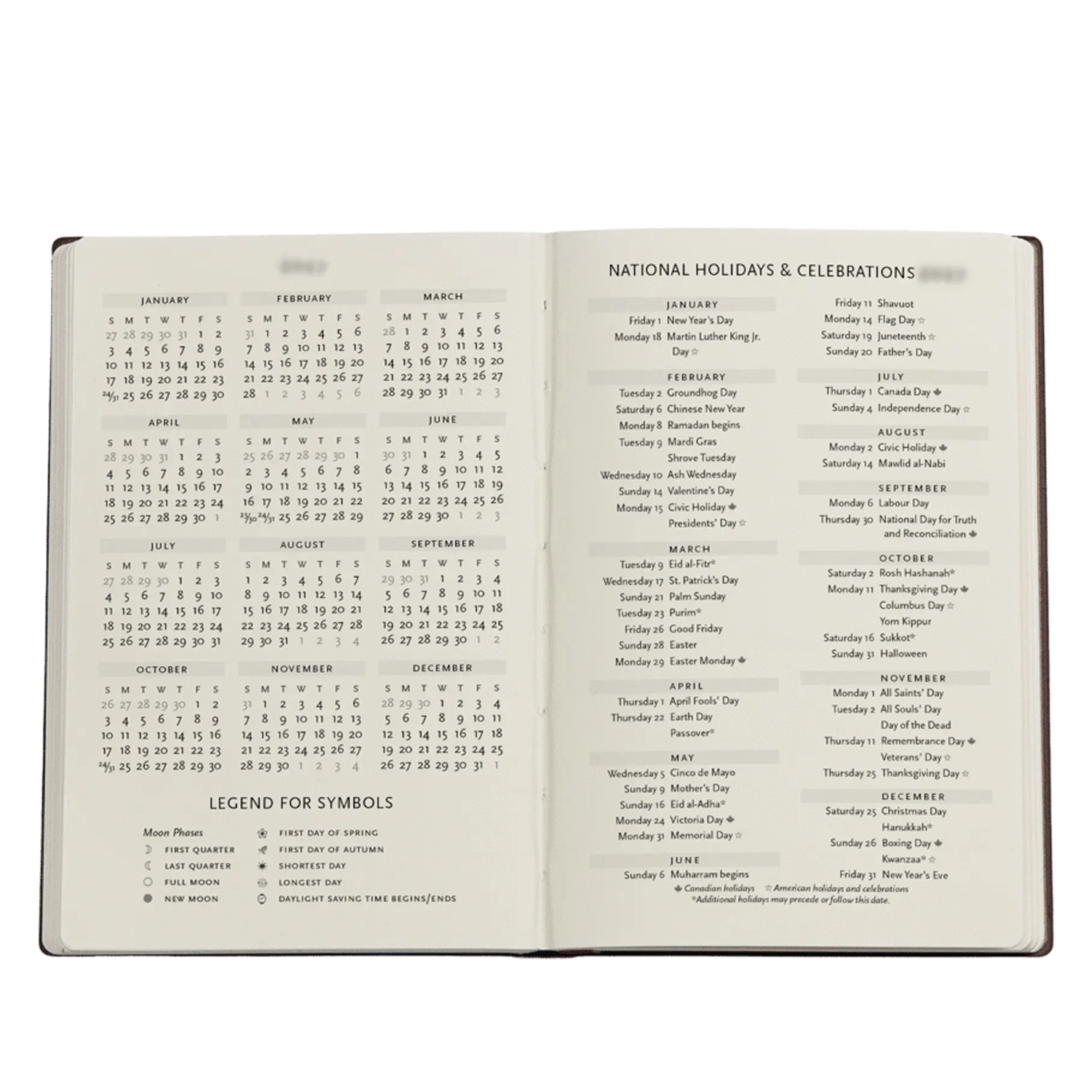 PRB 12 Month 2027 Planner Mini - Bindweed Fairy