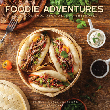 Foodie Adventures 2027 Wall Calendar