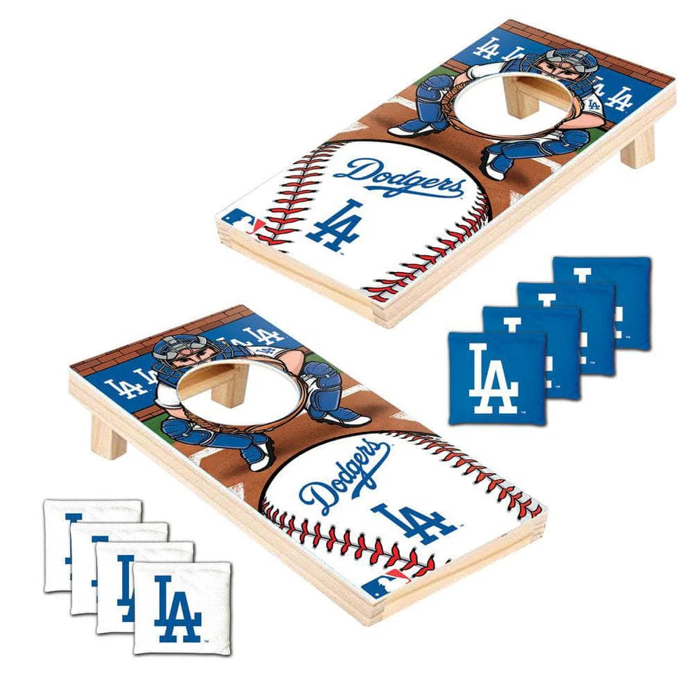 Los Angeles Dodgers MLB Tabletop Cornhole