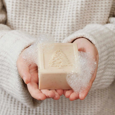 Thymes Frasier Fir Bar Soap and Dish Set