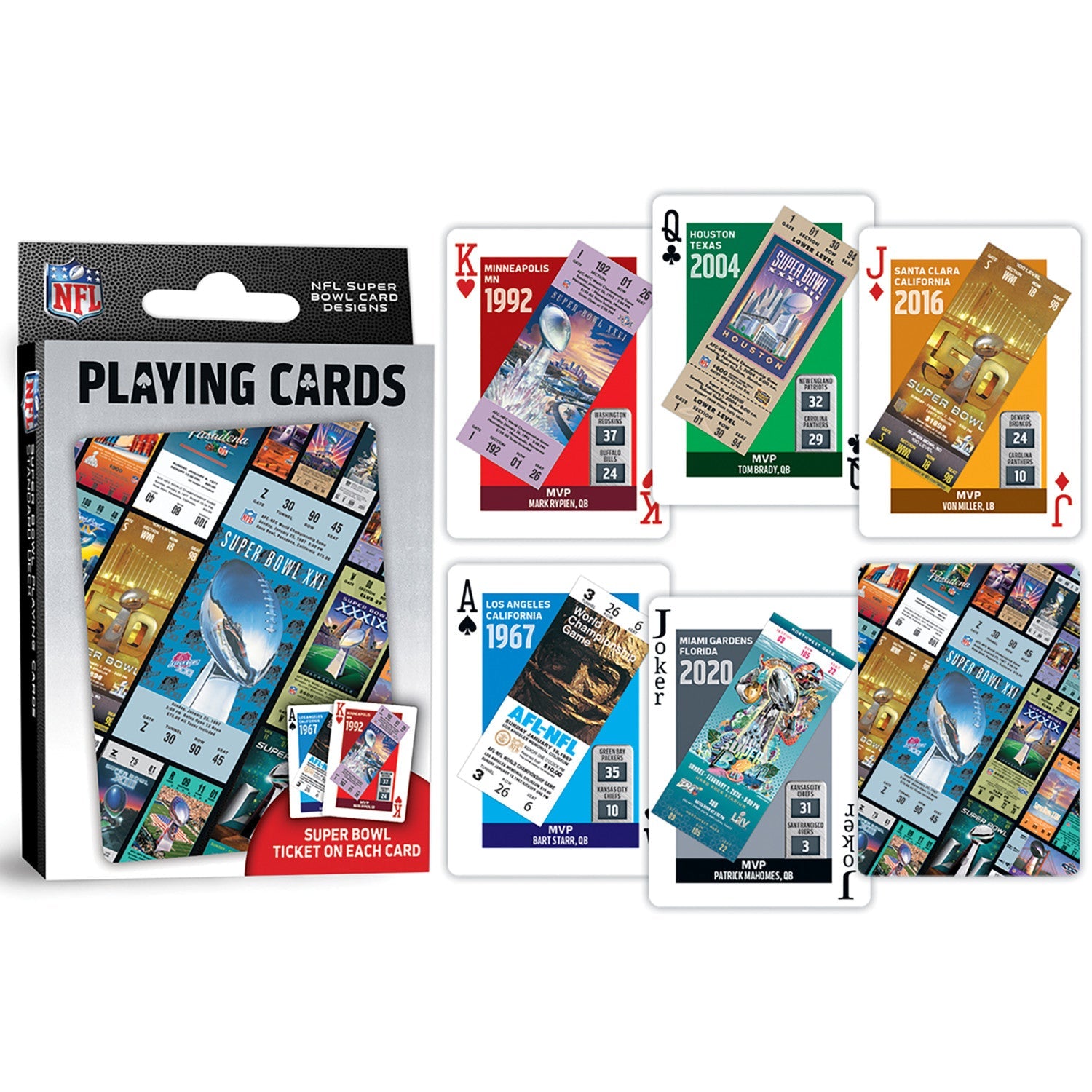 NFL Super Bowl Playing Cards    